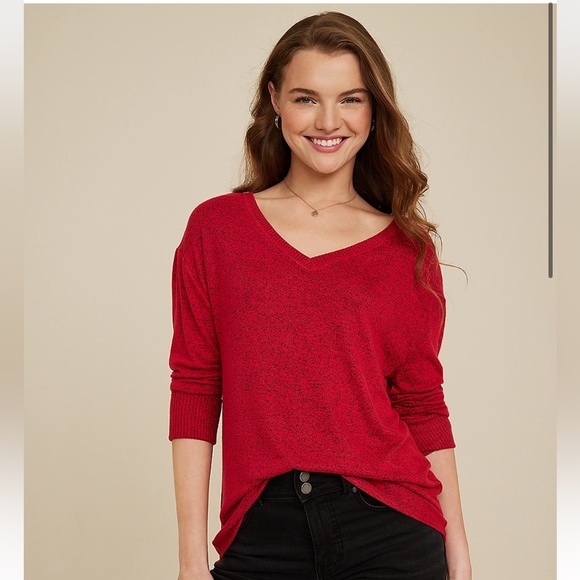 24/7 By Maurice’s Long Sleeve Top - Picture 1 of 9